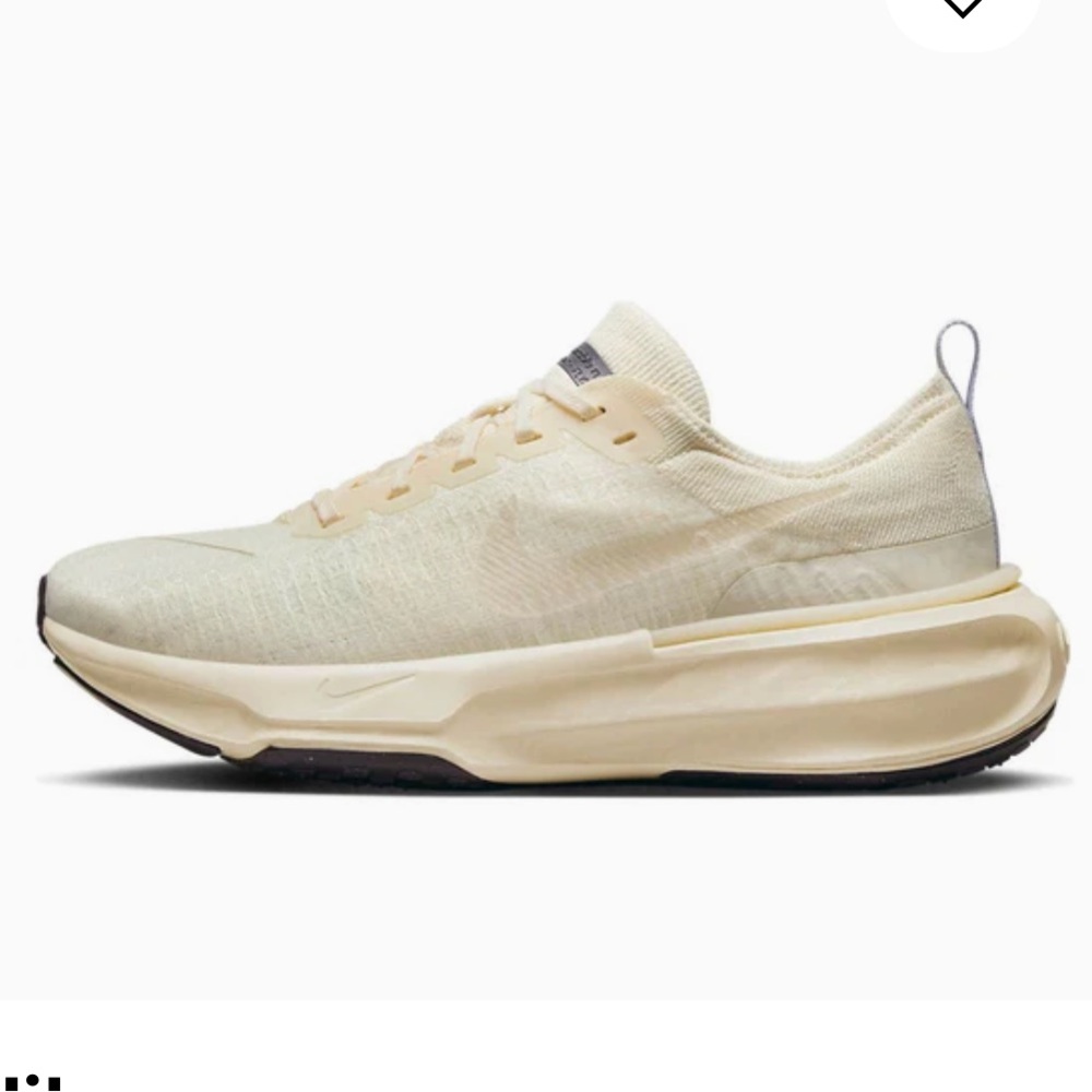 Nike Invincible Run FK 3 Light Cream White‎ Men 8 Women 9.5 New With Tags